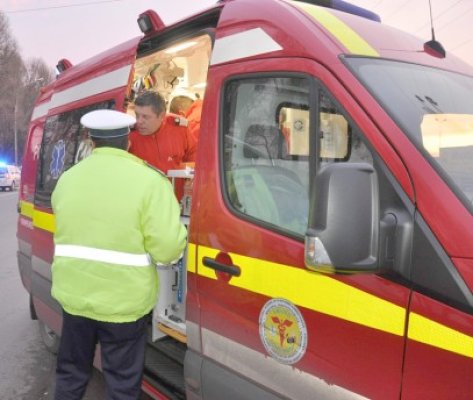Copil de 4 ani, accidentat pe Baba Novac